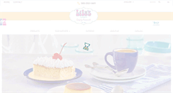 Desktop Screenshot of lilasdesserts.com